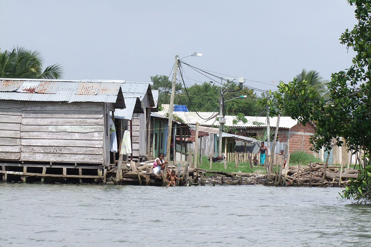 Traditional fishing village on the Gulf of Urabá